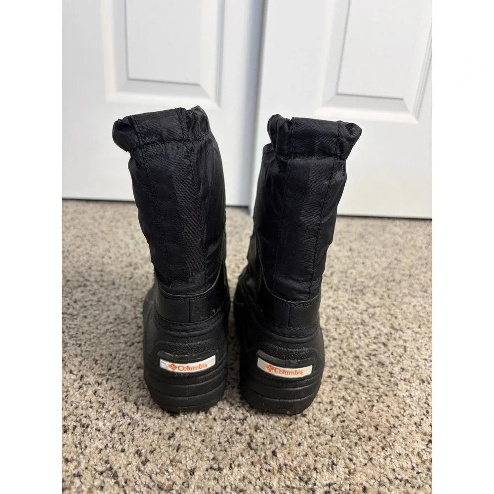 Columbia Snow Boot Boys 13 Powderbug Plus II Waterproof 400g Black Insulated